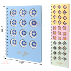 Sổ lò xo nhựa A5-1000-3-QL