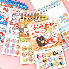 Sổ lò xo + sticker A7 XQ-45804-TL