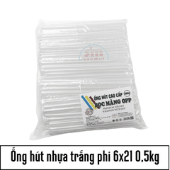 Ống hút nhọn trong phi 6x21 0,5kg-HNF