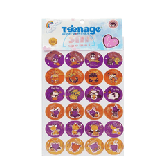 Halloween-240 Sticker cổ động-PCT
