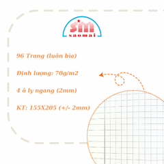 Tập Campus 96t NB-ALAS96 4ôly ĐL70(cuốn)