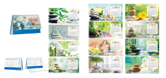 Lịch bàn chữ A 2026-HT