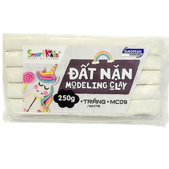 Đất nặn SmartKids MC09 250g trắng-BT