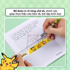 Thước TL  Pokemon SR-039 20cm-LV