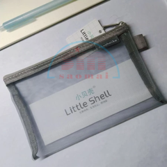 Túi đựng bút lưới có khóa kéo Little Shell A5-202-TM
