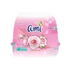 Sáp thơm Ami hương hoa hồng (200g)-PM