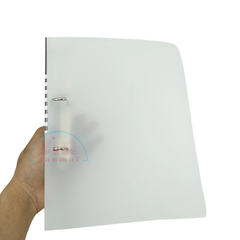 Bìa còng nhẫn D Plus 82-V122 x.lá nhạt-VT/HV