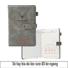 Sổ da A5 SD-JY-04-GA