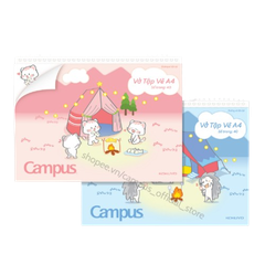 Tập vẽ A4 Campus Animals Camp SKB-A4AC-B (40 tờ)-208