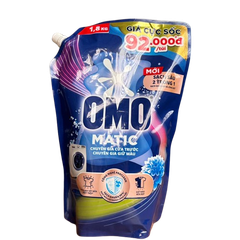 Nước giặt Omo cửa trước 1,7 lít(bịch)-HN/TP