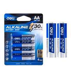Pin AA ALKALINR Deli 18501-4-LA