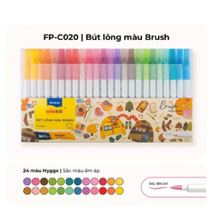 Bút lông TL 24 màu FP-C020-LV