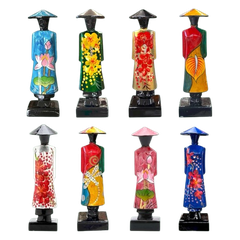 Tượng cô gái Việt Nam 10cm-SMTB