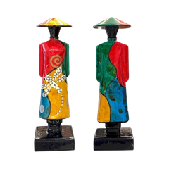 Tượng cô gái Việt Nam 10cm-SMTB