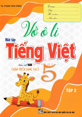 Vở ô li bài tập Tiếng Việt 5/2-HA3