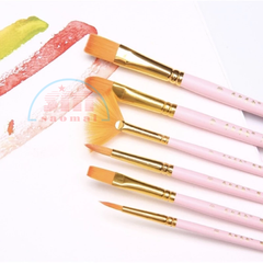 Vỹ cọ 6c G-168F hồng-TL
