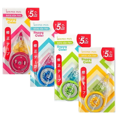 Xóa kéo mini Plus 42-V341 hồng-VT