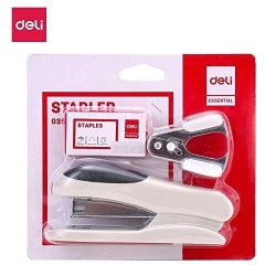 Bấm kim 3 Deli 0355+gỡ ghim+lõi ghim