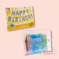 Bong bóng bộ HPBD 16 inch 13pcs/set-KTN/TP/CT/QSN