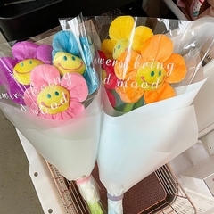 Bông hoa vải 40cm-Or