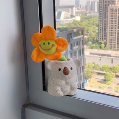 Bông hoa vải 40cm-Or