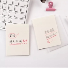 Notes trong suốt màu 3x4 PET-3303-TL