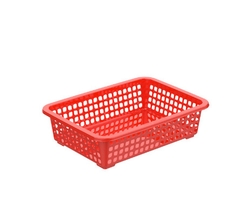 Rổ nhựa bông 27x19X7 cm-DT