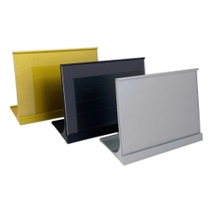 Bảng thông tin để bàn nhôm Enter AL36 150X100mm-SM