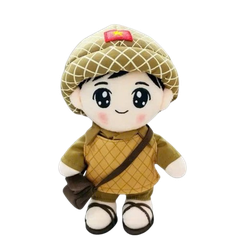 Gấu yêu nước Đồng chí vệ quốc quân 25cm-ZOO