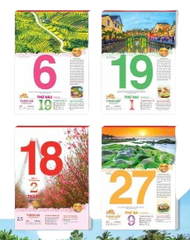 Lịch Bloc AH12/13/14/15/16 (20X30) rời-AH