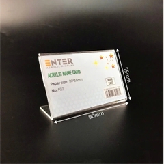 Kệ mica 1 mặt enter F07 90x55mm-SM