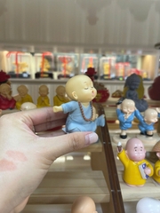 Bộ 2 chú tiểu chào buổi sáng-BL