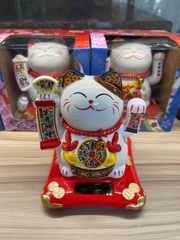 Mèo sứ trắng 6"-NĐ