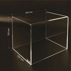 Hộp mica không nắp Enter TB109 200X150X150mm mica dày 3mm-SM