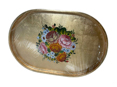 Khay sơn mài oval-SMTB