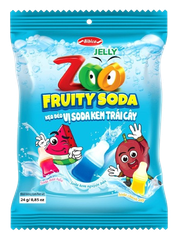 Kẹo dẻo Zoo vị soda kem trái cây 24g-BBC