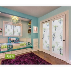 [Lấy mã giảm thêm 30%]Giấy dán kính phòng tắm phòng khách che ánh sáng cửa số [khổ 60cm] - HPGLASS Hình ảnh sắc nét bền đẹp không bay màu