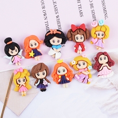 Charm Slime squishy Combo 04 Mô hình công chúa kích thươc 31 x 25 mm minidoll