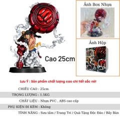 Mô hình One Piece Luffy gear 4 snake man Cao 25cm hàng cao cấp , figure mô hình anmie one piece luffy