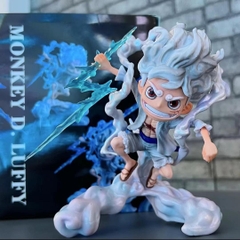 Mô Hình OnePiece Luffy Gear 4 Snake Man 5 tay - Figure One Piece có hộp màu