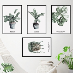 Decal dán tường Sticker dán tường mẫu Khung Tranh ZH64 In mực chất lượng cao có keo mặt sau