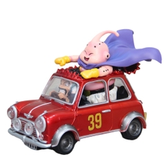 Mô Hình DragonBall Satan lái oto chở Majin buu - Cao 12cm - rộng 9,5cm , nặng 500gram - Figure DragonBall - Có Hộp màu