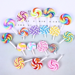 Combo 2 Charm Slime Squishy Kẹo cầu vòng