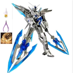 (Tặng base+Decal nước) Mô hình Lắp ráp Gundam HG 1/144 Transient Mạ bạc Fighter Gundam Đồ chơi Toy