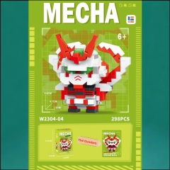 Đồ chơi xếp hình lắp ghép Gundam siêu đang yêu với 12 loại khác nhau, chất liệu nhựa ABS siêu nét, đồ chơi toy lắp ráp