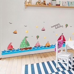 Decal dán tường Biển Khơi XL7176 framedecals