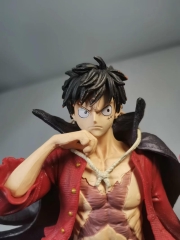 Mô Hình OnePiece Luffy Áo choàng tay có haki vũ trang cao 17 cm - Figure One Piece có hộp màu