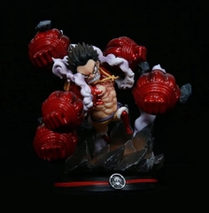 Mô Hình OnePiece Luffy Gear 4 Snake Man 5 tay - Figure One Piece có hộp màu