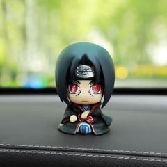 Mô hình Naruto chibi Naruto Kakashi Sasuke Itachi cao 9cm siêu dễ thương figure Anime naruto , figure