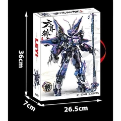 Đồ chơi lắp ghép Tôn Ngộ Không Tề Thiên Đại Thánh Black Wukong chiến đấu cực ngầu với 1126 chi tiết - Tháo lắp toy